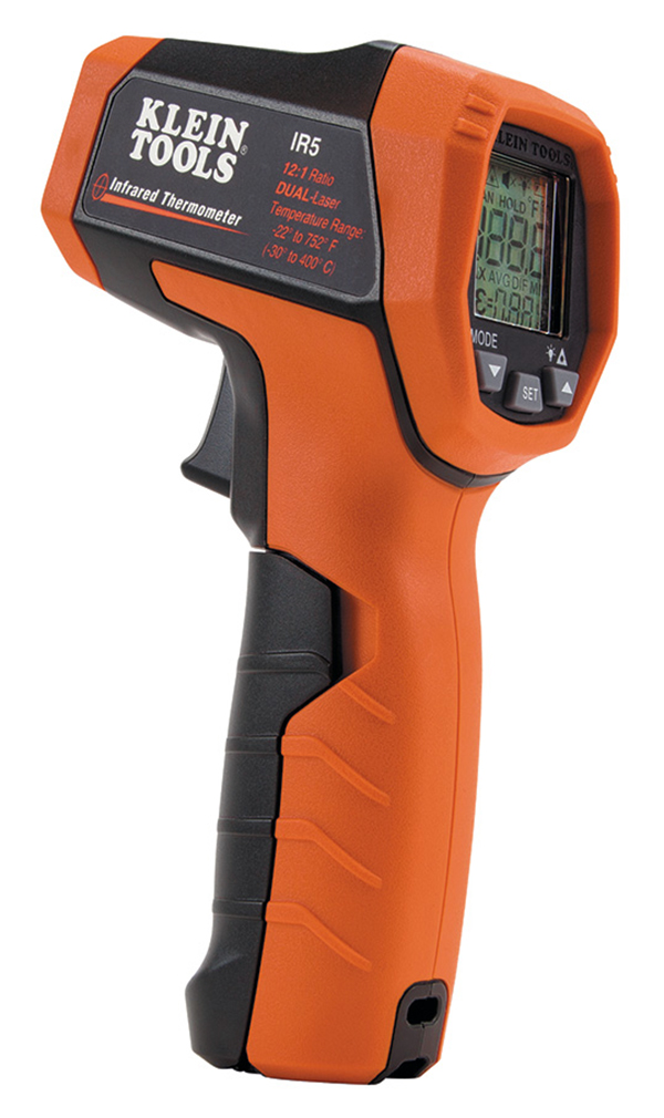Improved Imaging with Klein Tools DualLaser Infrared Thermometer