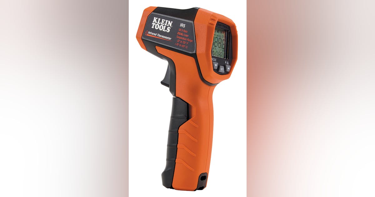 Improved Imaging with Klein Tools Dual-Laser Infrared Thermometer ...
