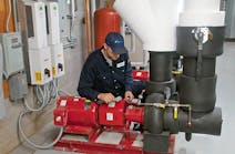 With Water Pumps: check the scheduling &ndash; is it on and off when it should be? This is one of the most common oversights and it uses a lot of energy. If the pumps are not running when the chiller is running, you will have a fault.