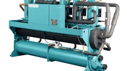 Along with QWC3 water-cooled scroll chillers, the Quantech line includes QTC2 (15-50 tons) and QTC3 (55-200 tons) air-cooled scroll chillers, as well as QTC4 (150-360 tons) variable-speed-drive air-cooled screw chillers.