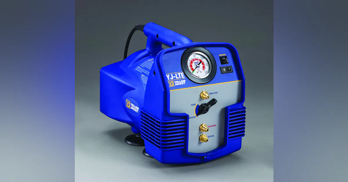 Yellow Jacket R70a Compressor Refrigerant Recovery Products | Contracting Business