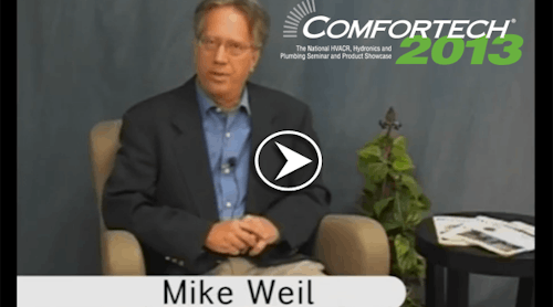 A video invite from Contracting Business Editorial Director Mike Weil. Join us in Philly this September for Comfortech 2013.