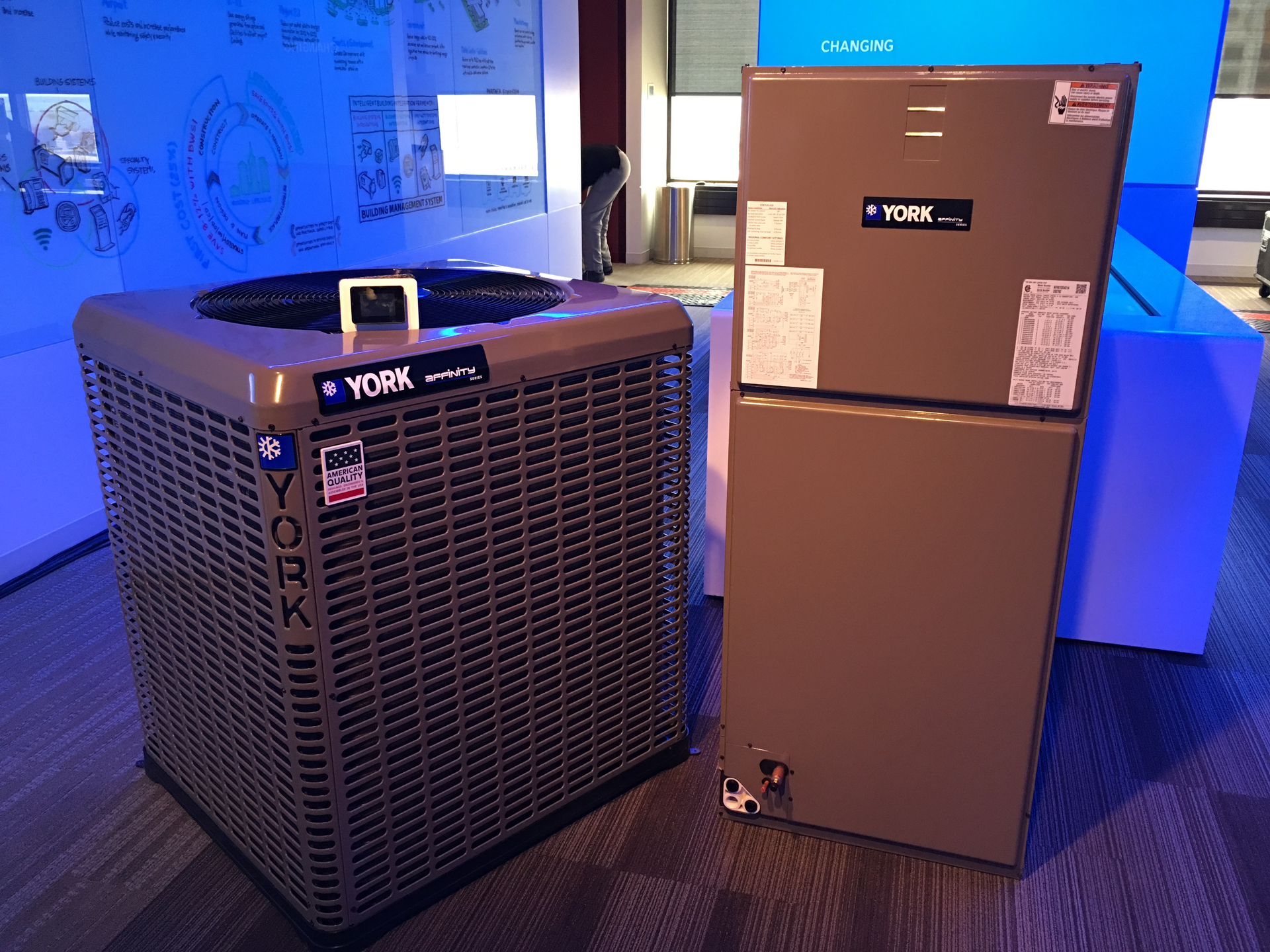 The YORK YXV air conditioners and YZV heat pumps systems are rated as Energy Star Most Efficient qualified and may qualify for utility rebates