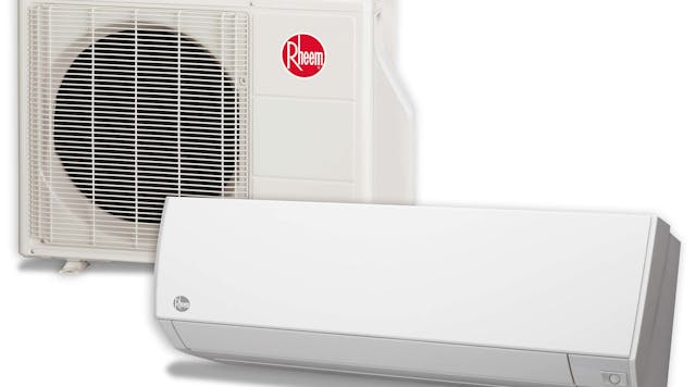 Key features of the Rheem and Ruud mini-split systems include diagnostic display and optional wireless remote control, to assist in troubleshooting and servicing.
