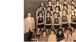 Todd Wilson is in the back row, far right. I&rsquo;m the skinny kid in back row, second from the left. Photo credit: Mark Matteson