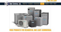 Don Stevens HVAC web page Don Stevens HVAC web page