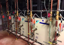 Daikin VRV mechanical room Ellington School Daikin VRV mechanical room Ellington School