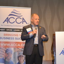 Eric Knaak moderated sessions during ACCA's recent 'Next Level' meeting. Eric Knaak moderated sessions during ACCA's recent 'Next Level' meeting.