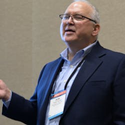 Rob Falke, president of the National Comfort Institute, talks about HVAC technician recruiting at the 2020 AHR Expo in Orlando, Fla. Rob Falke, president of the National Comfort Institute, talks about HVAC technician recruiting at the 2020 AHR Expo in Orlando, Fla.