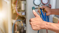 Technician Thumbs Up