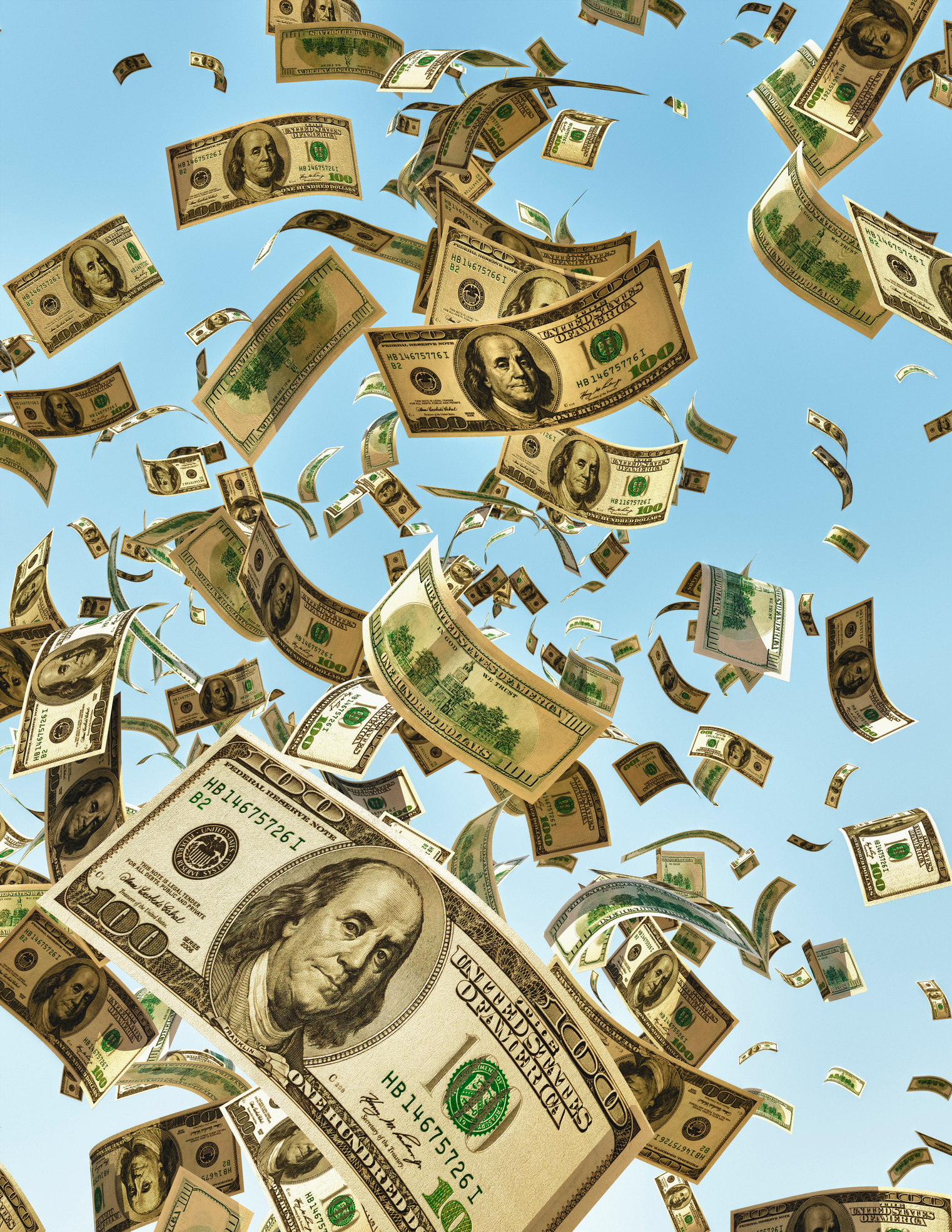 Raining Benjamins 5e7cc4d06ee57