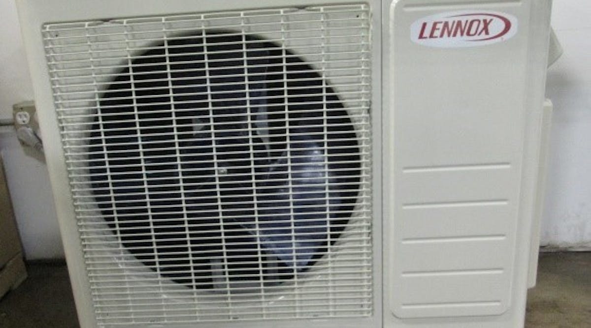 Recalled Lennox ductless heat pump