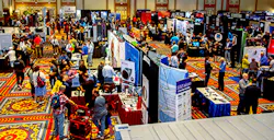 Section of the exhibit hall at 2019 Service World Expo. Section of the exhibit hall at 2019 Service World Expo.