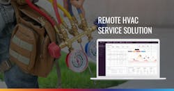 Remote HVAC Service Provision Solution