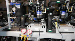 Gauges Refrigeration Rack