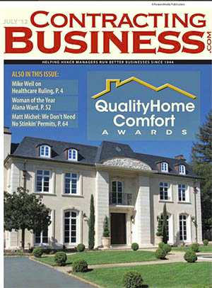Contracting Business July 2012 Digital Edition cover image