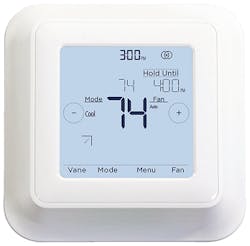 kumo touch features a backlit touchscreen and a straightforward user interface for effortless programming and scheduling. kumo touch features a backlit touchscreen and a straightforward user interface for effortless programming and scheduling.