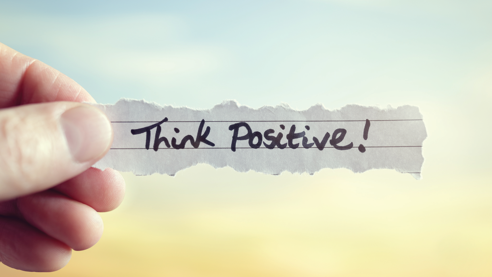 Think Positive 5f9c5c97927f3