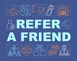 Loyal customers refer 107% more than non-loyal ones. Word-of-mouth advertising is 50 times more effective than any other form of advertising. Loyal customers refer 107% more than non-loyal ones. Word-of-mouth advertising is 50 times more effective than any other form of advertising.