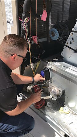 RFG Environmental’s REME HALO is installed on each piece of HVAC equipment in a building. RFG Environmental’s REME HALO is installed on each piece of HVAC equipment in a building.