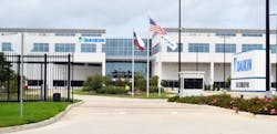 Entrance to the Daikin Texas Technology Park. Entrance to the Daikin Texas Technology Park.