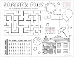 6 June Summer Game Sheet 6 June Summer Game Sheet