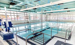 The VA Center pool facility. Wiegmann installed air handling units, fan coil units, air terminal units, unit heaters, exhaust fans, an energy recovery unit, direct heat recovery chiller, heat exchangers and steam humidification. Wiegmann Associates The VA Center pool facility. Wiegmann installed air handling units, fan coil units, air terminal units, unit heaters, exhaust fans, an energy recovery unit, direct heat recovery chiller, heat exchangers and steam humidification. Wiegmann Associates