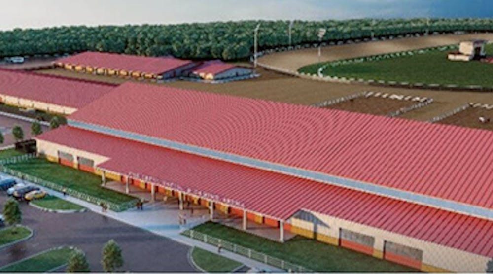 Harris projects include the HVAC and plumbing package for the new Churchill Downs race and Gaming Facility in Oak Grove, Kentucky.