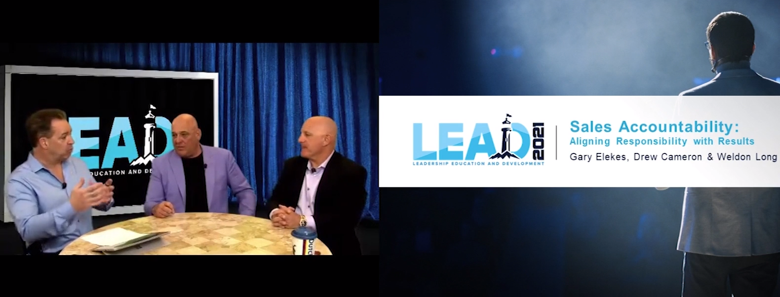 From left: Drew Cameron, Weldon Long, Gary Elekes.