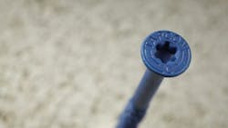 The new Tapcon Star Head recess helps eliminate bit slip during installation. The new Tapcon Star Head recess helps eliminate bit slip during installation.