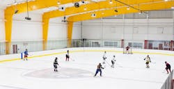 The Panthers IceDen is a 125,000-sq.ft. multi-use facility that serves as the official practice location of the NHL’s Florida Panthers, in addition to hosting local club and recreational hockey teams and figure skaters. The Panthers IceDen is a 125,000-sq.ft. multi-use facility that serves as the official practice location of the NHL’s Florida Panthers, in addition to hosting local club and recreational hockey teams and figure skaters.