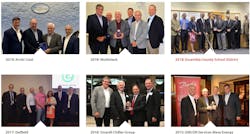 Six of the previous EnVisioneer Winners Six of the previous EnVisioneer Winners