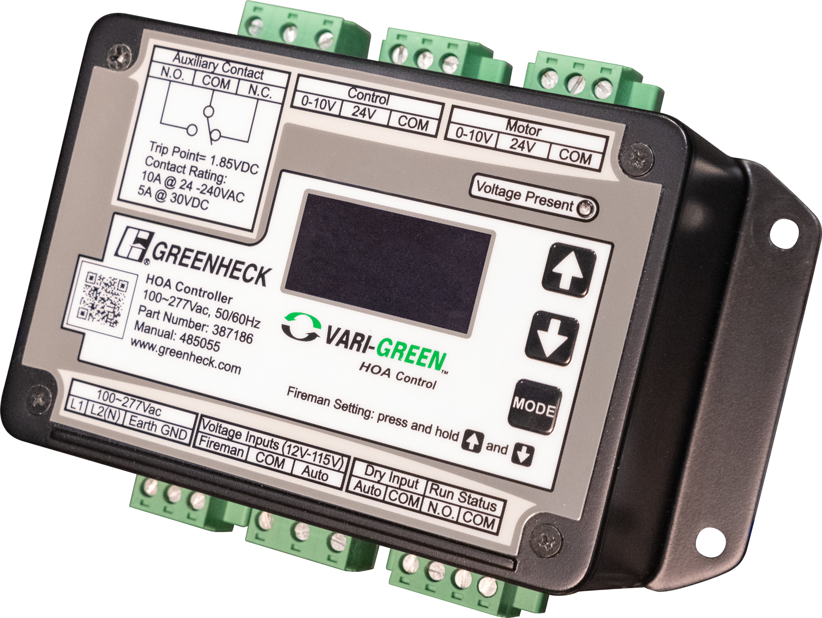 Vari-Green Hand/Off/Auto Control