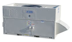 AAON RQ Series rooftop unit. AAON RQ Series rooftop unit.