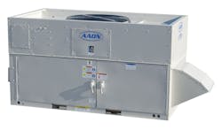 AAON RQ Series rooftop unit. AAON RQ Series rooftop unit.