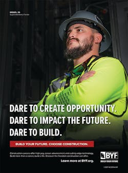 BYF developed a new poster series featuring men and women who work in the trades.