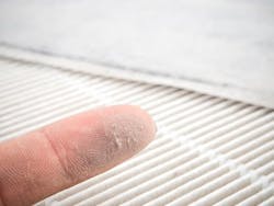 Dust is a trace element of home infiltration often caused by duct leakage. Dust is a trace element of home infiltration often caused by duct leakage.