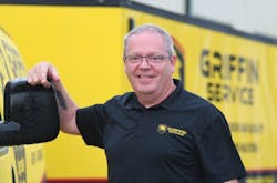 Tom Casey, founder of Griffin Service. Tom Casey, founder of Griffin Service.