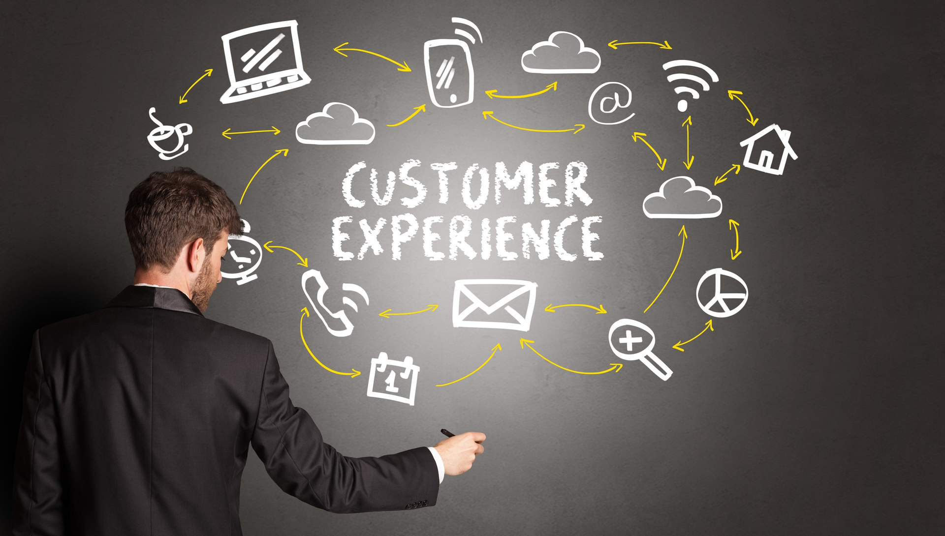 'Customer experience' means the value of the total journey of a customer&rsquo;s interactions with your company
