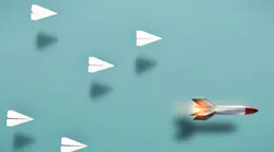 Paper Planes And Rocket
