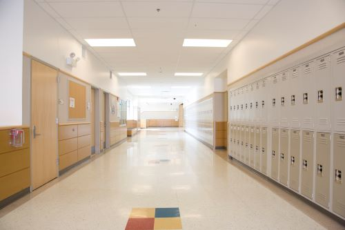 School Hallway 610821eb74e09
