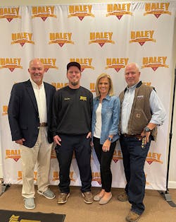 Dean Fulton, left, with Johnathan, Lindsey and Henry Haley. “We have successfully serviced our customers in the Ann Arbor area for more than two decades,” said Henry. “Partnering with Frontier will provide Haley Mechanical with the expertise and capital required to accelerate our growth.” Dean Fulton, left, with Johnathan, Lindsey and Henry Haley. “We have successfully serviced our customers in the Ann Arbor area for more than two decades,” said Henry. “Partnering with Frontier will provide Haley Mechanical with the expertise and capital required to accelerate our growth.”