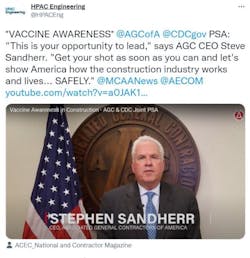 Stephen Sandherr Vax Tweet Stephen Sandherr Vax Tweet