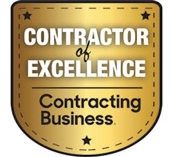 Contractor Of Excellence Badge Contractor Of Excellence Badge