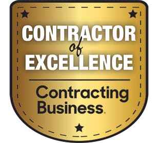 Contractor Of Excellence Badge