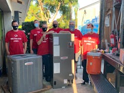 The Hales company, Florida, about to get to work. The Hales company, Florida, about to get to work.