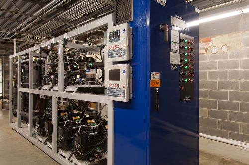 Hillphoenix, CO2 Booster Transcritical with Emerson Compression and Controls.