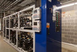 Hillphoenix, CO2 Booster Transcritical with Emerson Compression and Controls. Hillphoenix, CO2 Booster Transcritical with Emerson Compression and Controls.