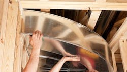 Duct renovation is a custom product producing high margins with little competition. Duct renovation is a custom product producing high margins with little competition.