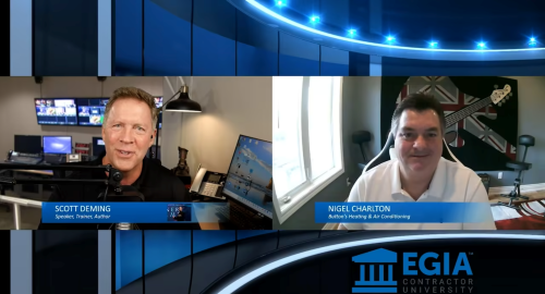 Scott Deming and Nigel Charlton provide valuable advice related to HVAC customer retention.